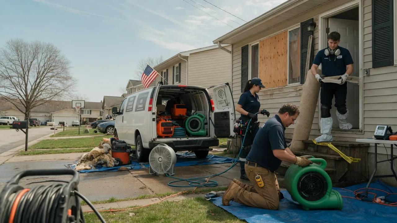 Water Damage Restoration in Sibley, LA near me